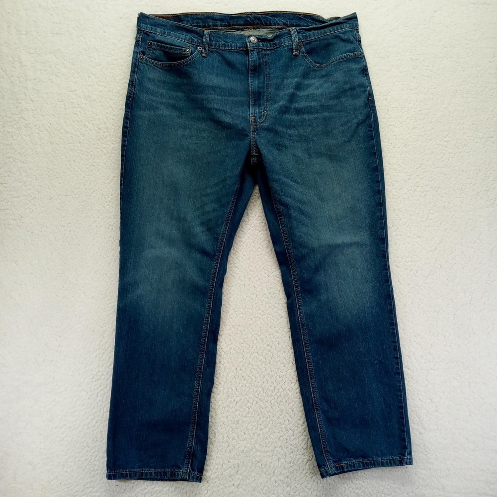 Levi Strauss 541 Athletic Taper Jeans Dark Wash Mens‎ W40 L32 Cotton Blend